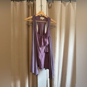 Elizabeth and James Silk Cotton Tank- Small